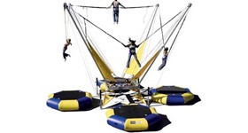 4 Station Euro Bungee Trampoline.