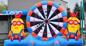 Dmuchany dart Minionki