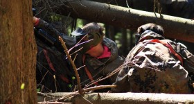 Paintball przy Bac&oacute;wce Biały Jeleń