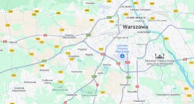 Paintball Warszawa mapa